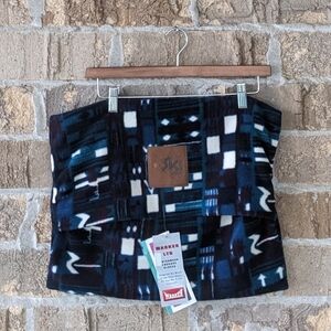 VTG Deadstock NWT Marker LTD Polartec Ski Gear Bag Teal Print Fleece Ski Shop